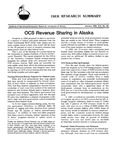 OCS Revenue Sharing in Alaska by Matthew D. Berman
