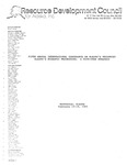 Some Principals in Selecting Development Projects for State Government Funding by Gunnar Knapp