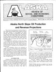 Alaska North Slope Oil Production and Revenue Projections by Matthew D. Berman