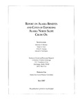 Report on Alaska Benefits and Costs of Exporting Alaska North Slope Crude Oil by Matthew D. Berman, Susan R. Fison, Arlon Tussing, and Samuel A. Van Vactor