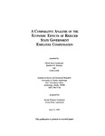 A Comparative Analysis of the Economic Effects of Reduced State Government Employee Compensation by Oliver Scott Goldsmith, Matthew D. Berman, and Linda Leask