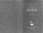 Native Claims and Political Development by Thomas Morehouse