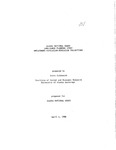 Alaska National Guard Long-Range Planning Study Employment-Population-Education Projects by Oliver Scott Goldsmith