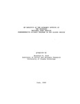 An Analysis of the Economic Effects of the Proposed National Park Service Comprehensive Science Program in the Alaska Region by Bradford Tuck