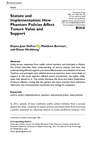 Statute and implementation: How phantom policies affect tenure value and support by Dayna Defeo, Diane Hirshberg, and Matthew Berman