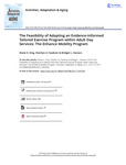 The Feasibility of Adopting an Evidence-Informed Tailored Exercise Program within Adult Day Services: The Enhance Mobility Program. by Diane King, S.A. Faulkner, and Bridget Hanson