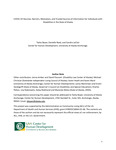 COVID-19 Vaccines: Barriers, Motivators, and Trusted Sources of Information for Individuals with Disabilities in the State of Alaska by Tasha Boyer, Danielle Reed, and Sondra LeClair