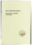 University of Alaska Anchorage Commencement Program, May 1974 by N/A N/A