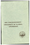 University of Alaska Anchorage Commencement Program, May 1976 by N/A N/A