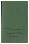 University of Alaska Anchorage Commencement Program, May 1977 by N/A N/A