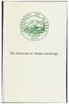 University of Alaska Anchorage Commencement Program May 1981 by N/A N/A