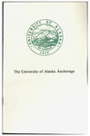University of Alaska Anchorage and Anchorage Community College Commencement Program May 1984 by N/A N/A