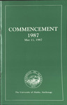 University of Alaska Anchorage Commencement Program. May 1987 by N/A N/A