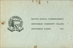 Anchorage Community College Commencement Program. May 1957 by N/A N/A