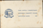 Anchorage Community College Commencement Program. May 1958 by N/A N/A