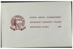 Anchorage Community College Commencement Program. May 1959 by N/A N/A