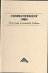Anchorage Community College Commencement Program. May 1984 by N/A N/A