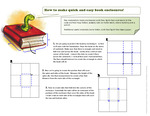 Simple book enclosure instructions by Mariecris Gatlabayan and Arlene B. Schmuland