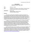 Identification and Comparison of Gray Literature in Two Polar Libraries: Australian Antarctic Division and Scott Polar Research Institute by Daria O. Carle