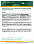 Addendum to the COVID-19 Panel Survey Report Highlights: Identifying Factors Associated with Risk Behaviors Related to COVID-19 by Gabriel Garcia, Joy Mapaye, Rebecca Van Wyck, Katie Cueva, and Thomas Hennessy