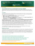Second COVID-19 Panel Survey in the Municipality of Anchorage: Highlights by Gabriel Garcia, Joy Mapaye, Rebecca Van Wyck, Katie Cueva, Elizabeth Snyder, Jennifer Meyer, Jenny Miller, and Thomas Hennessy