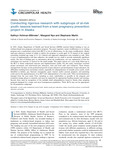 Conducting rigorous research with subgroups of at-risk youth: lessons learned from a teen pregnancy prevention project in Alaska by Kathryn Hohman-Billmeier, Margaret Nye, and Stephanie Martin