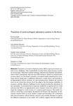 Transitions of social-ecological subsistence systems in the Arctic by Per Fauchald, Vera Hausner, Jennifer Schmidt, and Douglas A. Clark