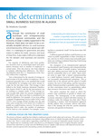 The Determinants of Small Business Success in Alaska: A Focus on the Creative Class by Mouhcine Guettabi