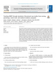 Teaching SBIRT through simulation: Educational case studies from nursing, psychology, social work, and medical residency programs by Diane King, Lucía L. Neander, Bridget L. Hanson, Alexndra Edwards, Ryan Shercliffe, and Emilie Cattrell