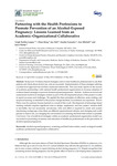 Partnering with the Health Professions to Promote Prevention of an Alcohol-Exposed Pregnancy: Lessons Learned from an Academic–Organizational Collaborative by Leigh Tenkku Lepper, Diane King, Joy Doll, Sandra Gonzalez, Ann Mitchell, and Joyce Hartje