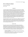 Review of Diagnostic Methods by Alexandra Edwards