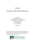 The Economic Potential of Alaska’s Mining Industry by Bob Loeffler and Brett Watson