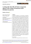 A rising tide that lifts all boats: Long-term effects of the Alaska Permanent Fund Dividend on poverty by Matthew Berman