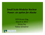 Small Scale Modular Nuclear Power: An Option for Alaska? by Ginny Fay and Tobias Schwörer