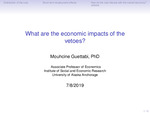 What are the economic impacts of the vetoes? by Mouhcine Guettabi