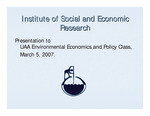 Alaska Salmon Management Economic, Social, Political Complexity by Fran Ulmer