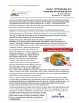 Alaska’s Oil Production Tax: Comparing the Old and the New by Oliver Scott Goldsmith