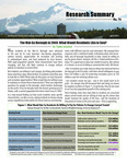 The Mat-Su Borough in 2040: What Would Residents Like to See? by Tobias Schwörer