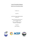 Cordova Psychrophiles Bio-Digester Benefit-Cost and Sensitivity Analysis by Sohrab Pathan, Alejandra Villalobos Meléndez, and Ginny Fay