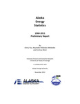 Alaska Energy Statistics 1960-2011 Preliminary Report by Ginny Fay, Alejandra Villalobos Meléndez, and Corinna West