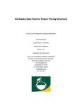 All-Alaska Rate Electric Power Pricing Structure by Ginny Fay and Alejandra Villalobos Meléndez