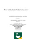 Power Cost Equalization Funding Formula Review by Ginny Fay, Alejandra Villalobos Meléndez, and Tobias Schwörer