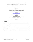 End Use Energy Data Collection for Alaska Buildings Guidance Document by Steve Colt