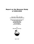 Report on the Benzene Study of 2008-2009 by Mary Ellen Gordian