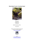 Nature-Based Tourism in Southeast Alaska by Darcy Dugam, Ginny Fay, Hannah Griego, and Steve Colt