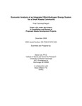 Economic Analysis of an Integrated Wind-Hydrogen Energy System for a Small Alaska Community by Steve Colt and Steve Gilbert