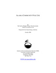 Alaska Community Fuel Use by Ben Saylor, Meghan Wilson, Nick Szymoniak, Ginny Fay, and Steve Colt