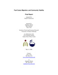 Fuel Costs, Migration, and Community Viability by Stephanie Martin, Mary Killorin, and Steve Colt