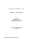 Benefits and Costs to Rural Alaska Households from a Carbon Fee and Dividend Program by Steve Colt