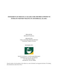 Assessment of Services Available for Children Exposed to Intimate Partner Violence in Anchorage, Alaska by Diwakar Vadapalli